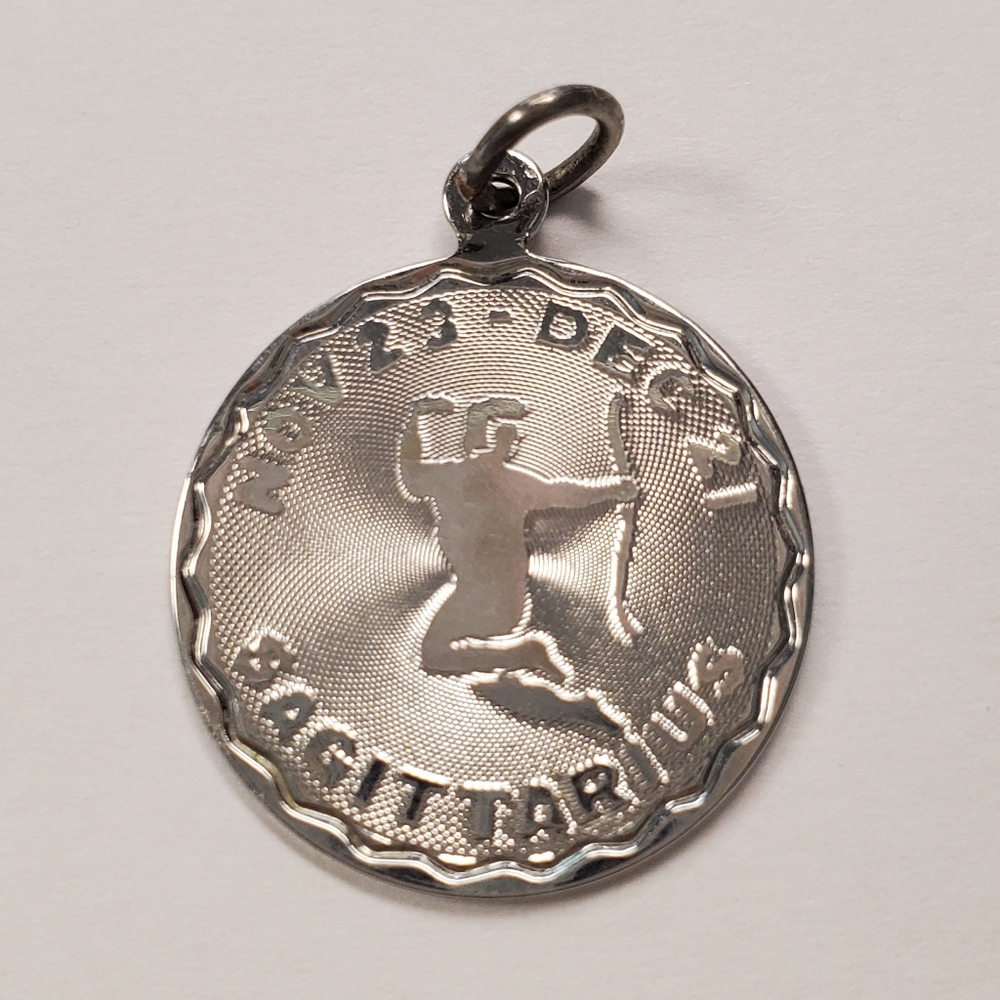 Sagittarius in Sterling Silver